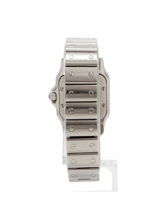 Cartier Santos Galbe SM Ivory Dial Watch